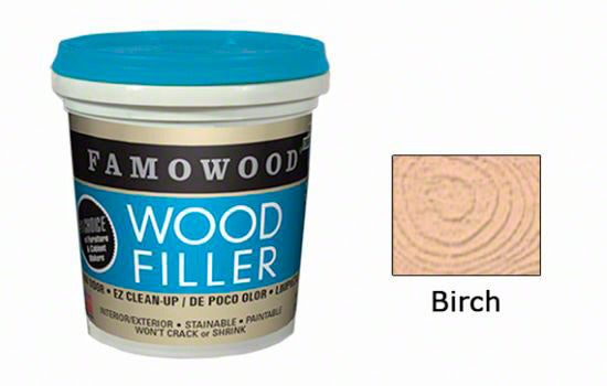 FASF24BIR - 24 oz Birch Waterbase Wood Putty
