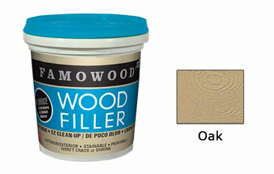 FASF24OAK - 24 oz Oak Waterbase Wood Putty