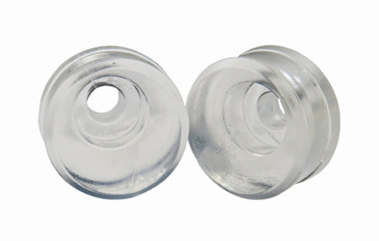 FC-EDS-CL100 - Clear Euro Door Stop - Bulk 100ea per Pack