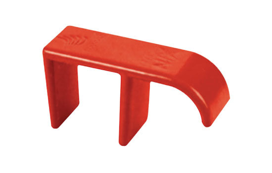 FC-TAPENIX-100 - Tapenix Red Plastic Temporary Door and Drawer Pull & 1/8" Spacer - 100 per Box
