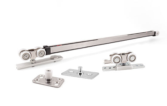 FD80PD-SM2-RT - Two-Way Soft Closing Surface Mount Pocket Door 85"L Track Set