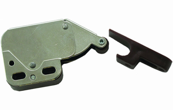 FT55690BR - Brown Mini Roller Latch with Nylon Catch