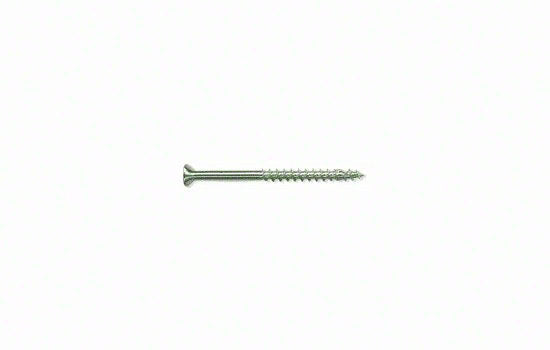 FTP250WU - #8 x 2-1/2" Flat-nibbed Head Phillips Chrome Self-drilling Screw for Assembly Installation