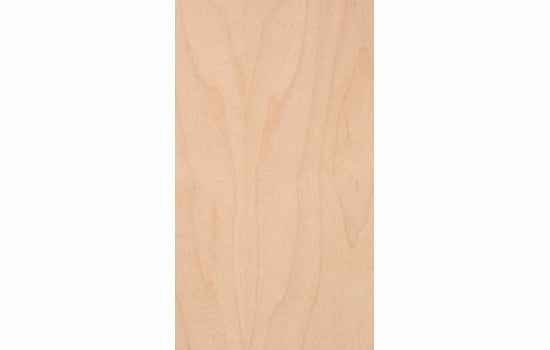 FW48MAP - 4' x 8' 10 Mil Unglued Maple Wood Veneer Sheet