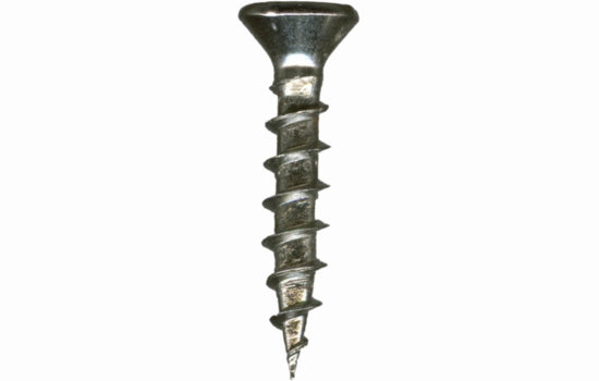 G586FHPNI - #6 x 5/8" Flat Head Phillips Nickel Coarse Screw for Hinge & Slide Installation (117)