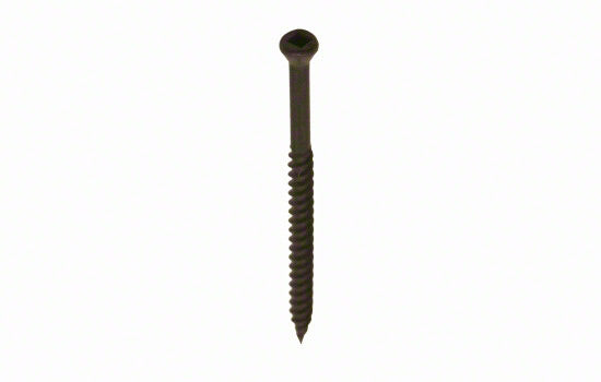 GBX18S - #7 x 2-1/4" Flat-trim Head Square Black Screw for Drywall Installation -1.4C per Box