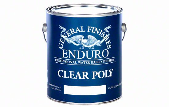 GF-CPF1 - 1 Gallon Water Based Flat Clear Poly Lacquer