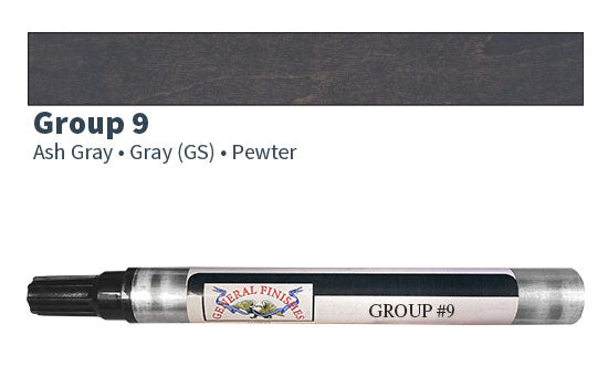 GF-G9M - Color Group 9 Touch Up Marker - Ash Gray, Gray, Pewter