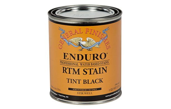 GF-RTM-BK-Q - Quart Waterbased Black Stain