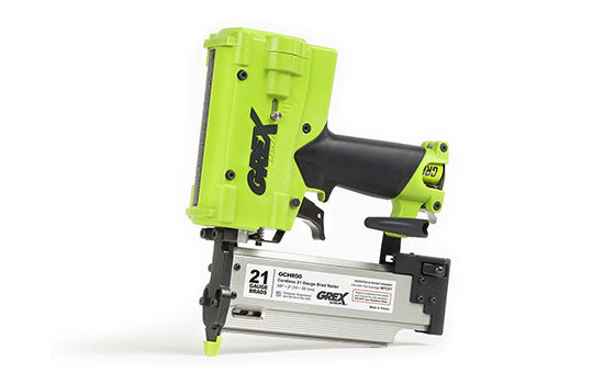 GXGCH850 - 21 Gauge 3/8" - 2" Range Cordless Brad Nailer - Uses Grex Fuel Cell