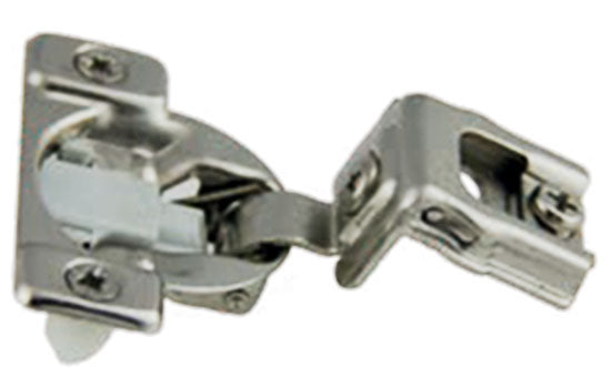 H297-D-SC - 95 Degree 1-1/4" Overlay Soft-closing Doweled 4-Way 2 Cam Adjustable Compact Hinge for Face Frame Application