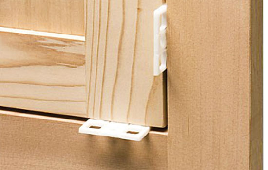 HSHIMS-18 - 1/8"H 3-1/2" x 1-3/4" White Plastic Shims - 100ea per Pack