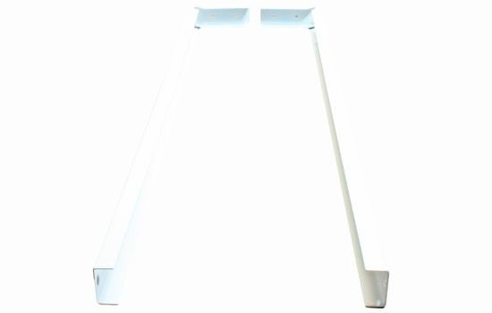 HU150WH-V - 23" White Side Mount Full Extension Breadboard Slide