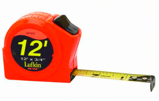 HV1312 - 12'L x 3/4"W Standard Tape Measure