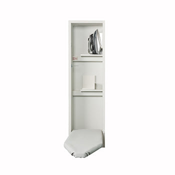 IRNE42ND - 42" Recess Wall Mount Pull Down Economy Ironing Board