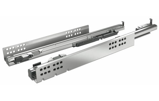 IW21-4D-21 - 21" Silent Close Full Extension Quadro 4D Drawer Slide - 90 lbs Weight Rating, Bulk Packaged