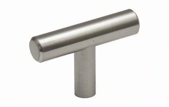 J222-SN - 2" Length x 1/2" Width Satin Nickel Jamison T-knob