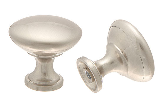 J323-H-SN - 1-3/16" Diameter Satin Nickel Jamison Hollow Knob