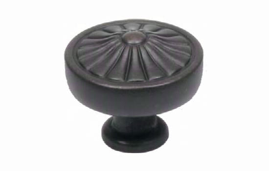 J337-ORB - 1-1/4" Diameter Oil Rubbed Bronze Jamison Knob