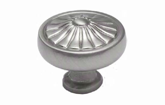 J337-SN - 1-1/4" Diameter Satin Nickel Jamison Knob