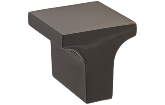 J343-DP - 1" Square Dark Pewter Jamison Collection Knob