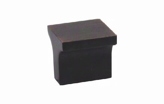 J343-ORB - 1" Square Oil Rubbed Bronze Jamison Knob