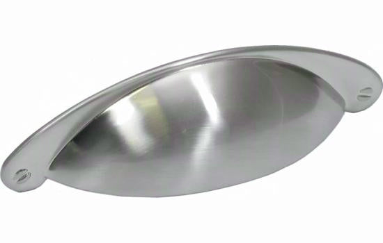 J434-SN - 3" Center to Center Satin Nickel Jamison Collection Cup Pull