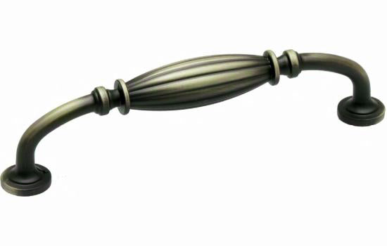 J468-ASB - 128mm Center to Center Antique Satin Brass Jamison Collection Pull