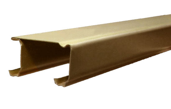 JH1138G72 - 70" Steel Goldtone Track 1138 Series for Bypass Door
