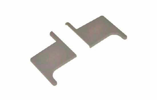 JH2680PLBG - Plastic End Caps for 2610 Series Aluminum Track Sliding Door