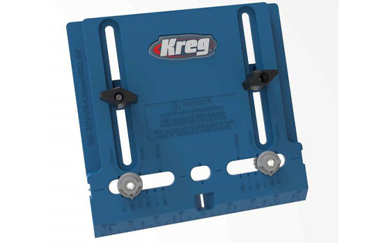 KHI-PULL - Knob and Pull Jig - Dual Movable 3/16" Drill Guides with 64mm - 128mm Spacing