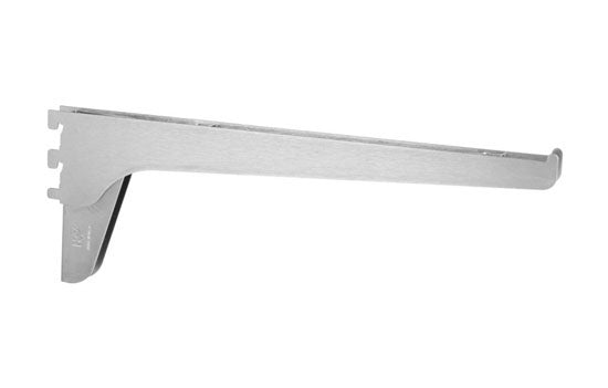KV185-18 - 18" Anochrome Double Slot Shelf Bracket for KV 85 Series Standards