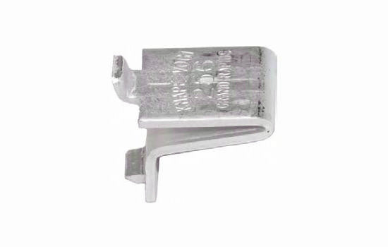 KV256BZC - Zinc Shelf Clip for KV 233/255 Series Standards