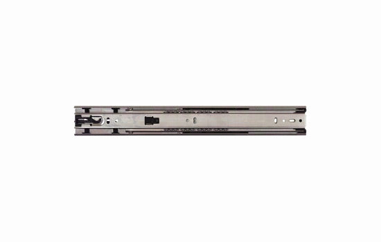 KV8417B22 - 22" Self-closing Full Extension Zinc Side Mount Drawer Slide - 100 Lbs Weight Bulk