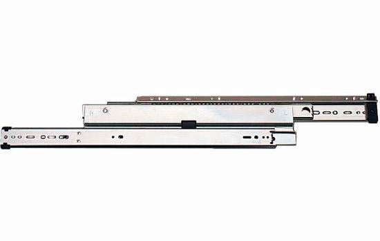 KV8505B28 - 28" Overtravel Zinc Side Mount Drawer Slide - 150 Lbs Weight Bulk