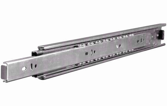 KVDUR45B16 - 16" Durislide Full Extension Zinc Side Mount Drawer Slide - 100 Lbs Weight Bulk