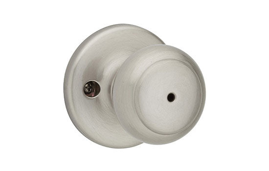 KW300CV15 - Cove Satin Nickel Reversible Privacy Knob