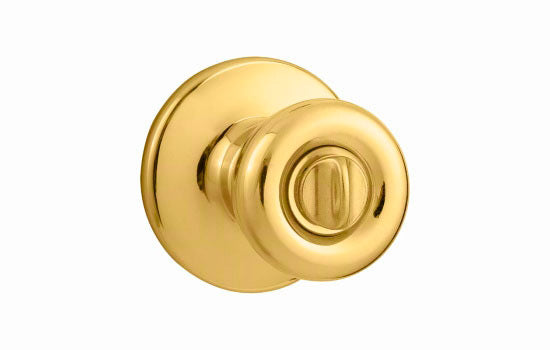 KW300T3 - Tylo Bright Brass Reversible Privacy Knob