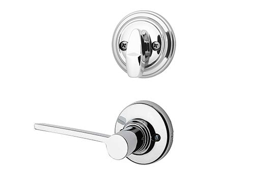 KW604LRLRDT26RH - Ladera Round Polished Chrome Right Hand Active Interior Trim Lever