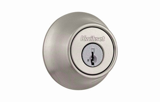 KW660-15-SMT - Satin Nickel Reversible Single Cylinder Smart Key Deadbolt