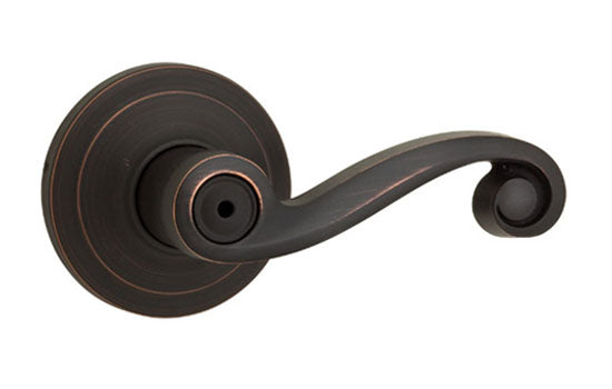 KW730LL11P - Lido Venetian Bronze Reversible Privacy Lever
