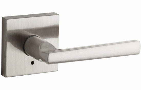 KW730MRLSQT15 - Montreal Square Satin Nickel Reversible Privacy Lever