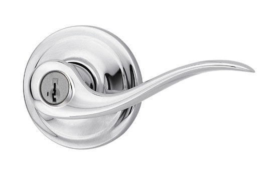 KW740TNL26 - Tustin Polished Chrome Reversible Entry Smart Key Lever