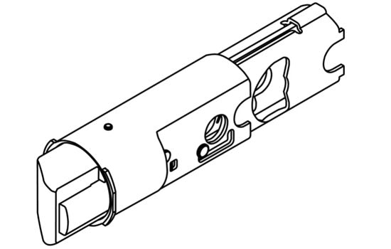 KW81846 - Bronze Adjustable Backset Dead Latch Core