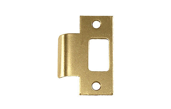 KW83028-3 - Bright Brass 2-3/4"H Square Corner T-strike for Metal Jamb