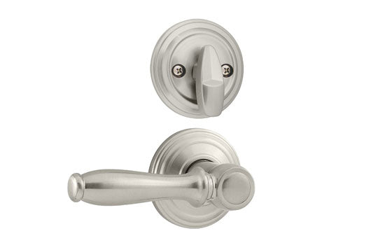 KW966ADL15 - Ashfield Satin Nickel Reversible Active Interior Trim Lever for 800 Series