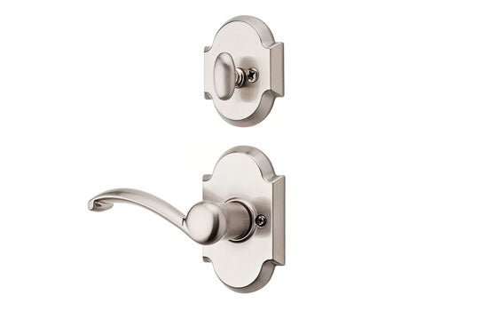 KW966AUL15RH - Austin Satin Nickel Right Hand Active Interior Trim Lever for 800 Series