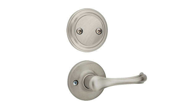 KW968DNL15 - Dorian Satin Nickel Reversible Dummy Interior Trim Lever for 802 Series