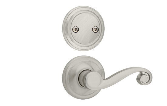 KW968LL15LH - Lido Satin Nickel Left Hand Dummy Interior Trim Lever for 802 Series