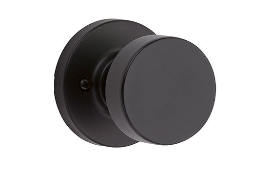 KW971PSKRDT514 - Pismo Round Matte Black Reversible Active Interior Trim Knob for 818 Series